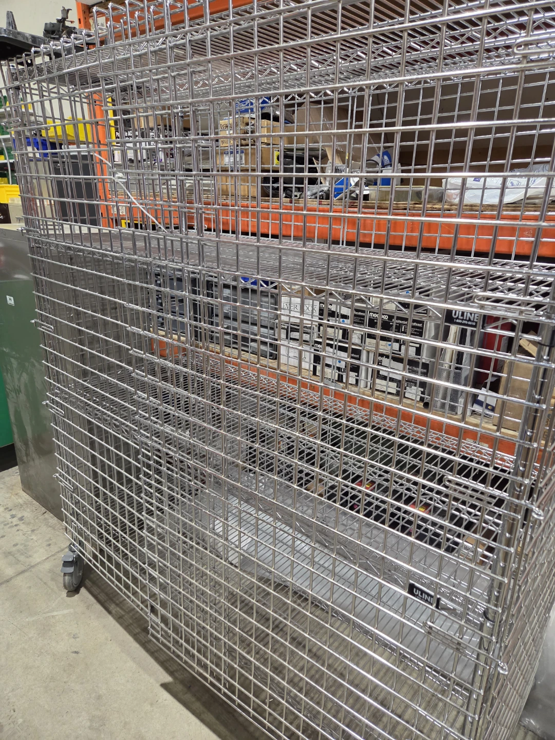 ULINE Wire Security Cage - photo 4