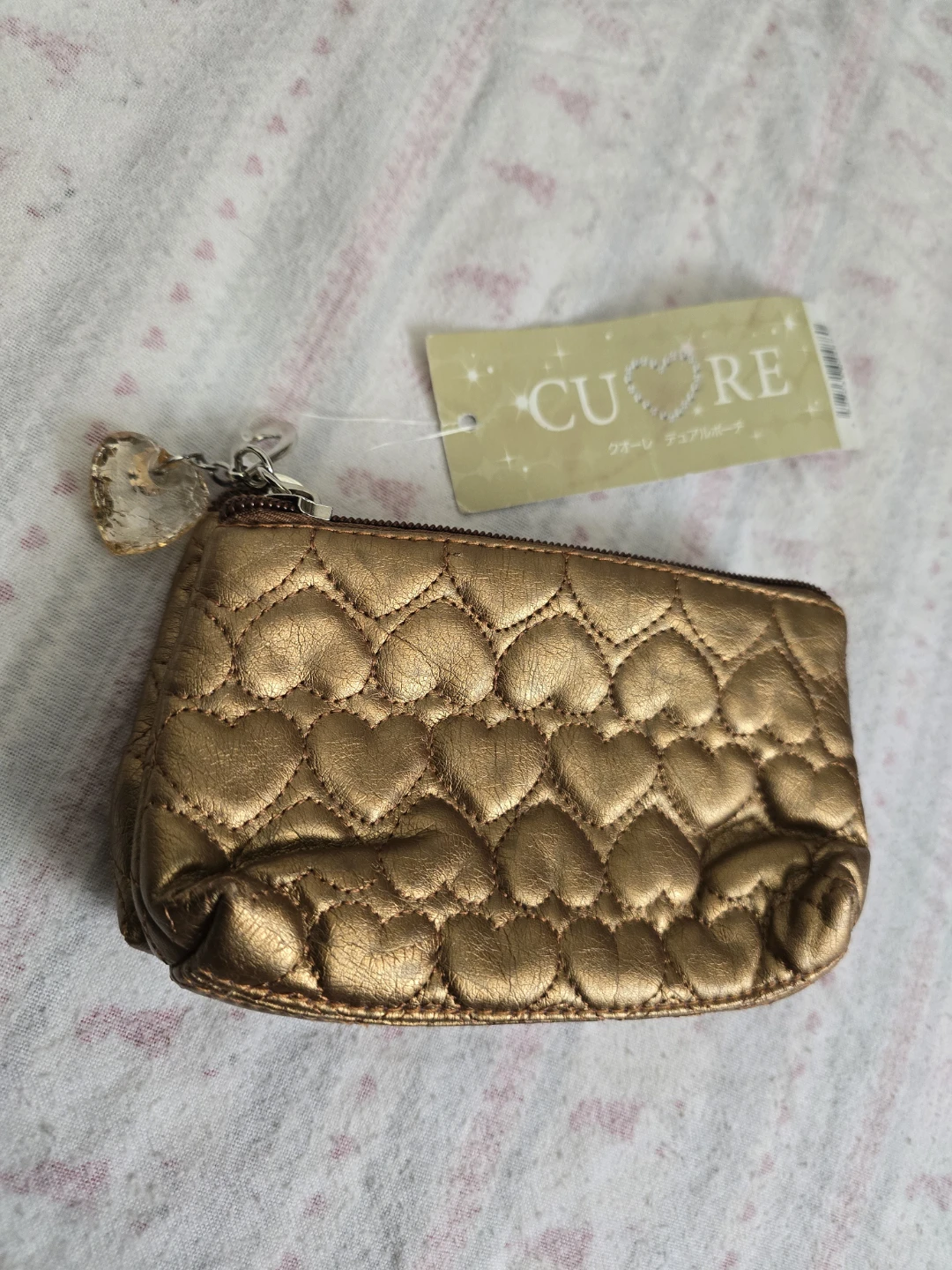 CUORE Dual Pouch with Heart Charm Japan - photo 2