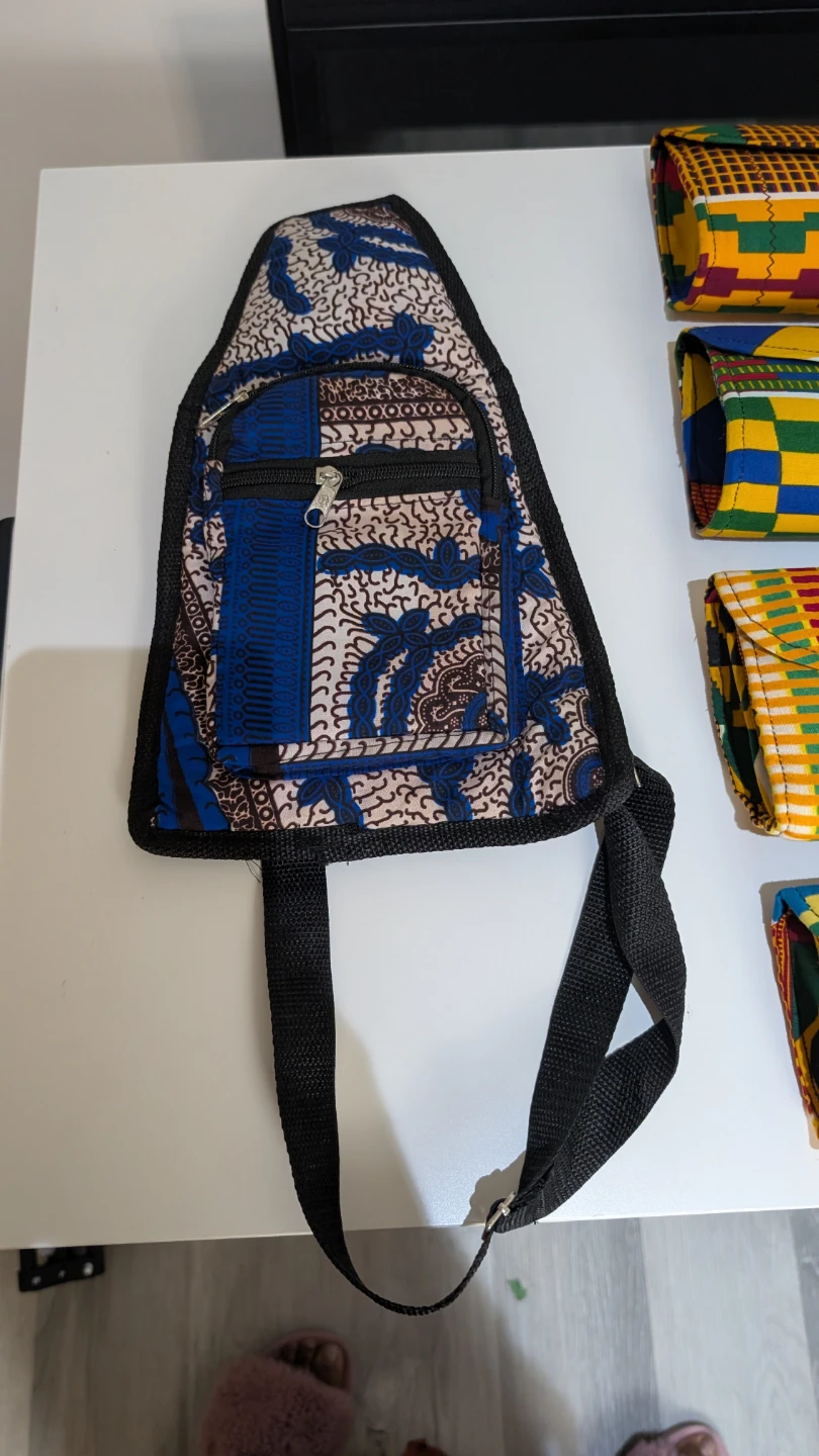 Kente Cloth Sling Bag & clutch bags - photo 4