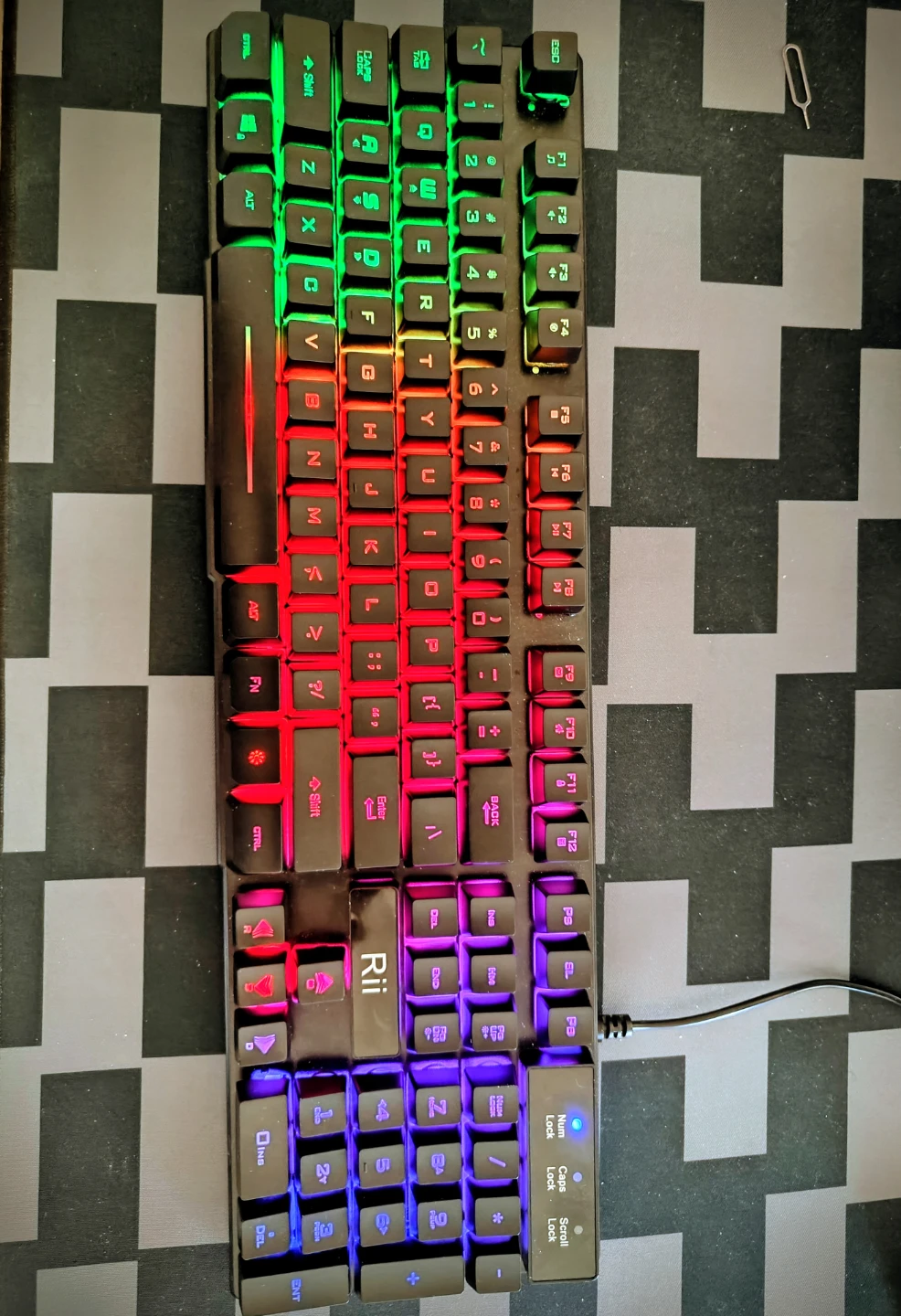 Rii Slim RGB Gaming Keyboard - photo 5