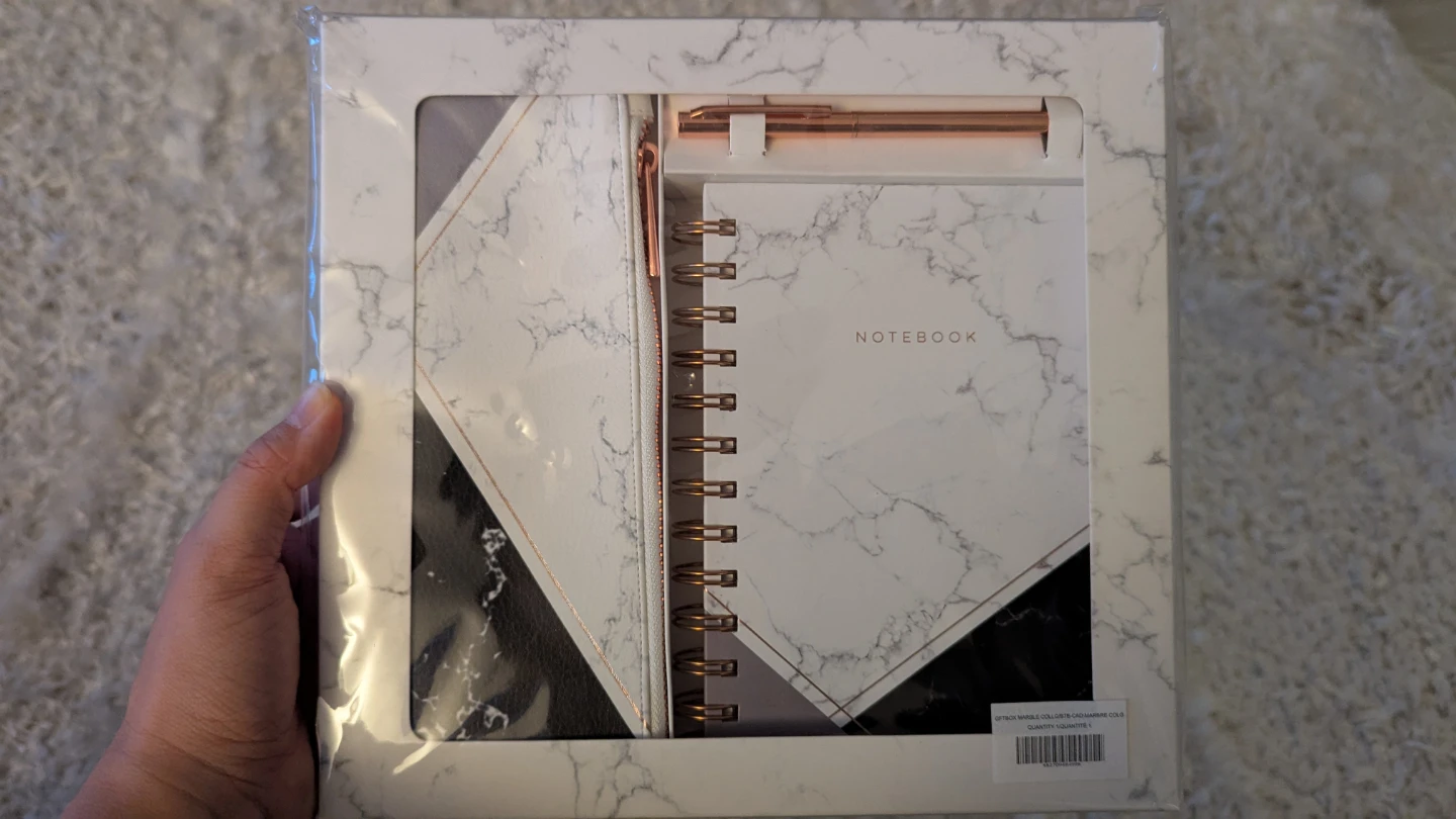 SEALED! Minimalistic Notebook, Pen and Pencilcase Set 🏆