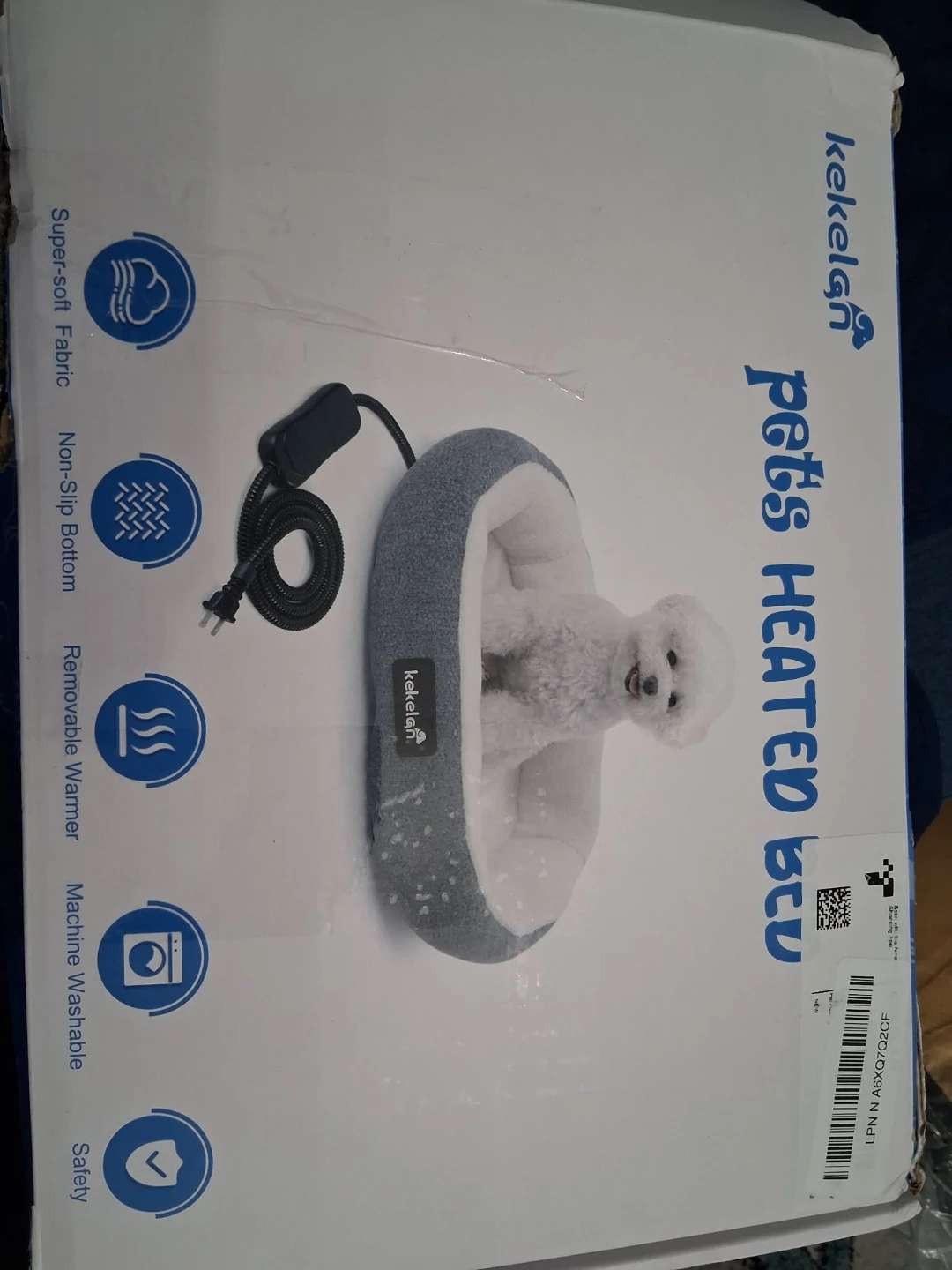 Kekelan Heated Pet Bed for Small Dogs and Cats - photo 2