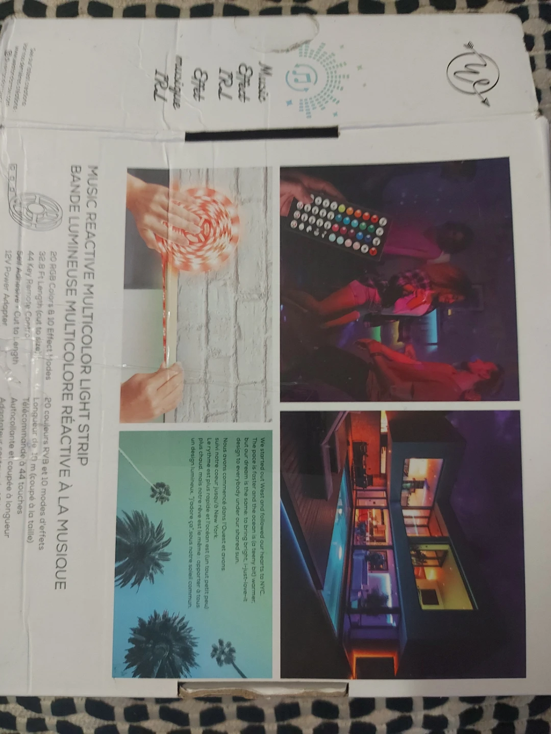 Music Reactive Multicolor Light Strip