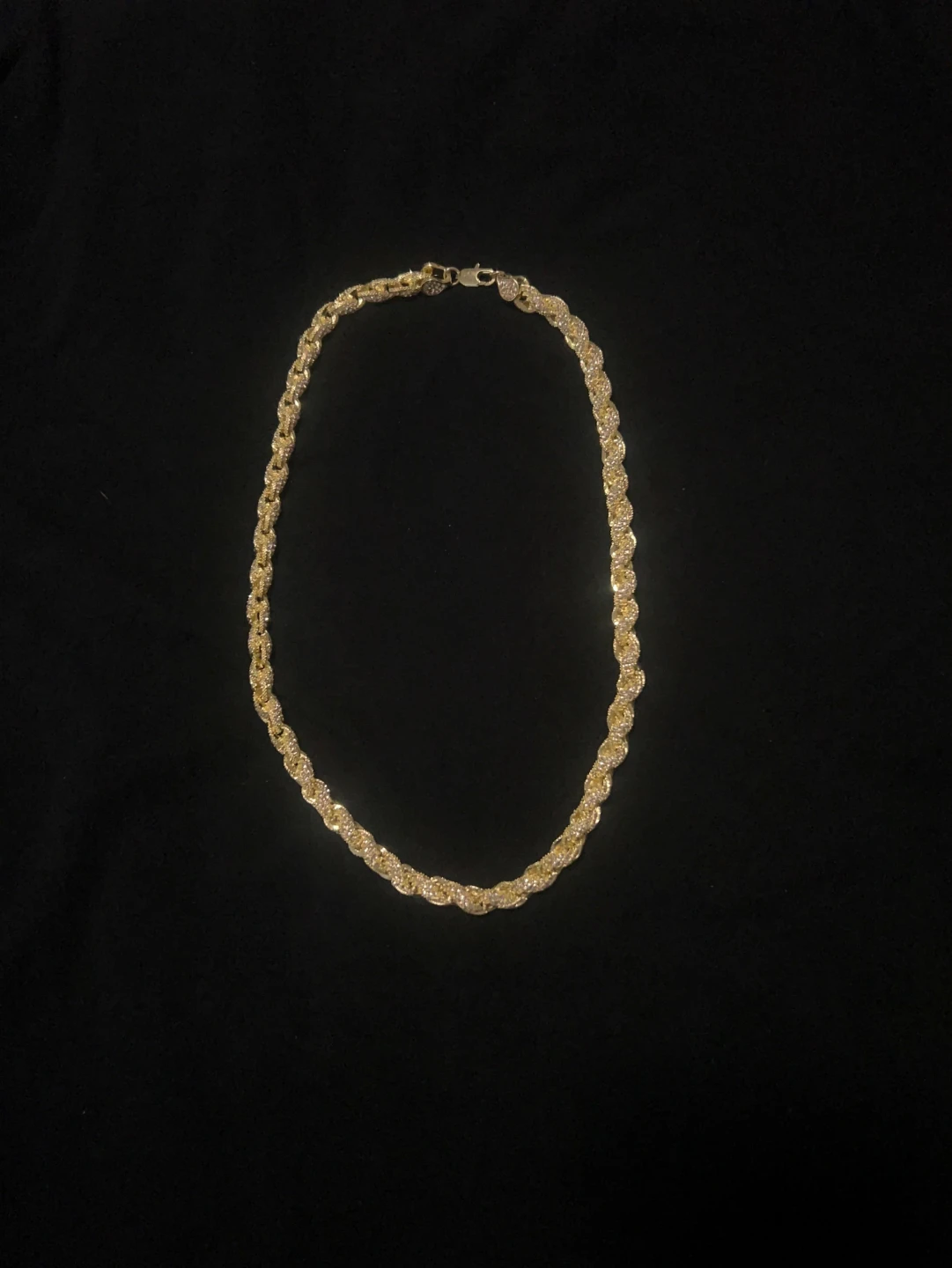Gold Rope Chain Necklace - photo 2