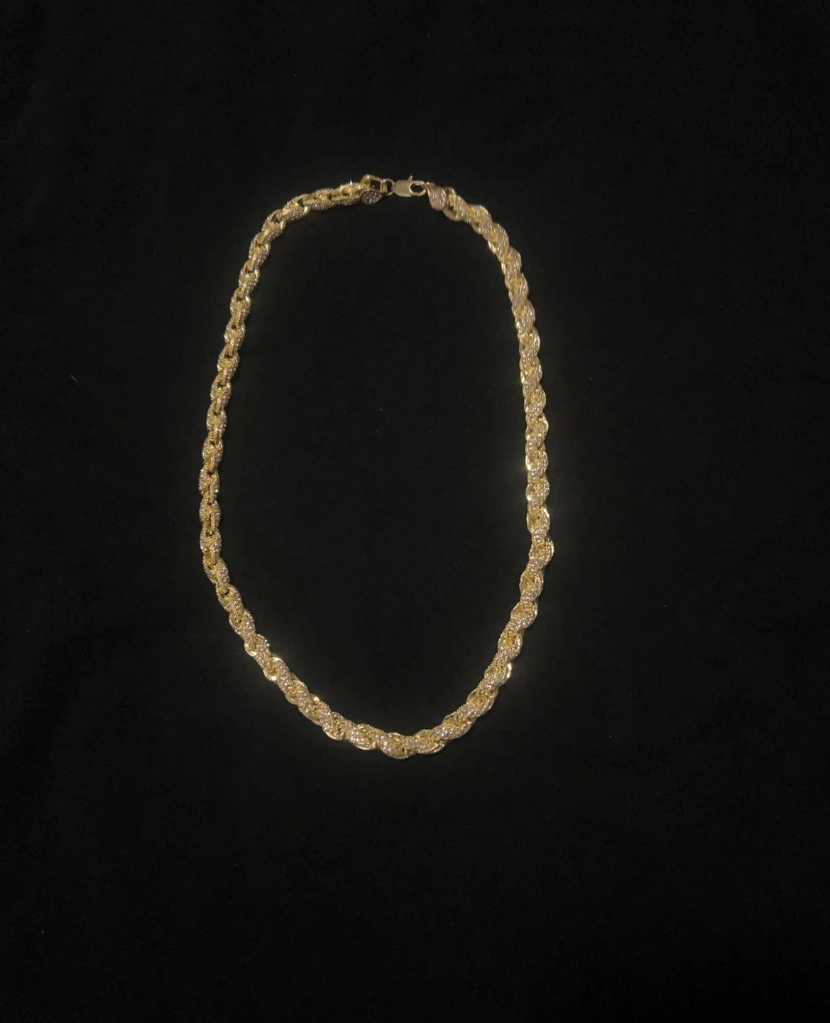Gold Rope Chain Necklace - photo 4