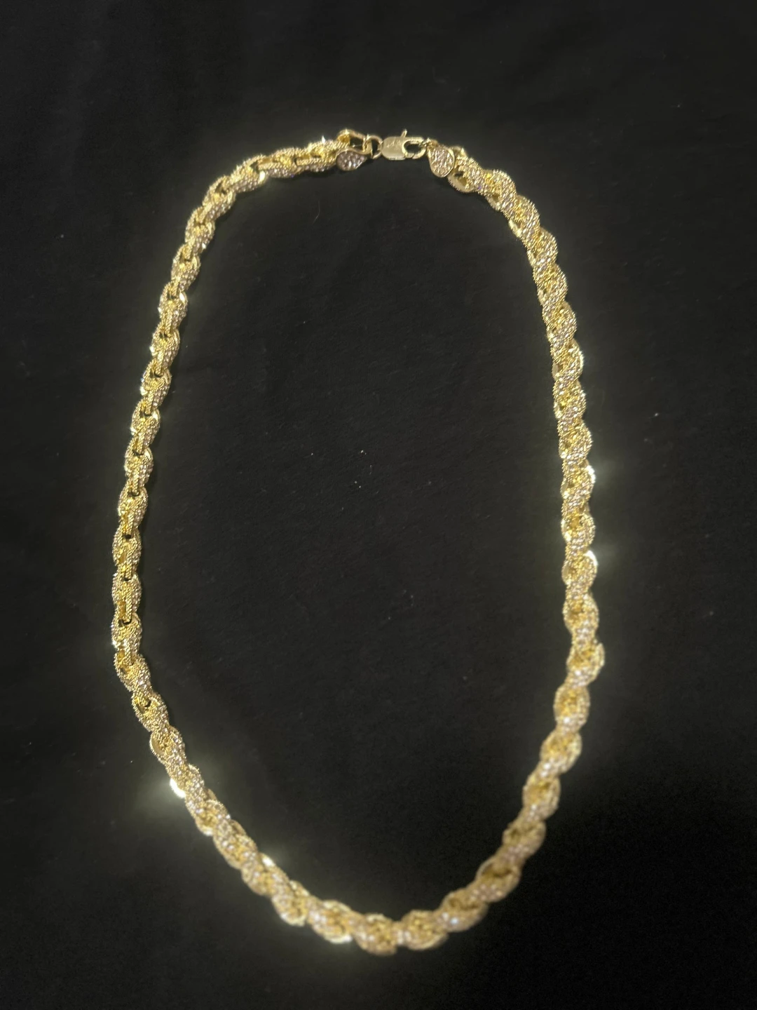 Gold Rope Chain Necklace - photo 5