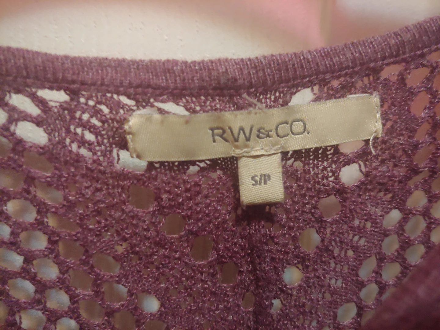 RW&CO. Women's Lace Sweater Size S/P 🥕 - photo 2