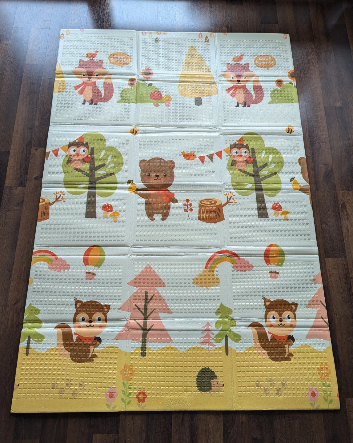 Reversible Baby Play Mat - Attractive Patterns