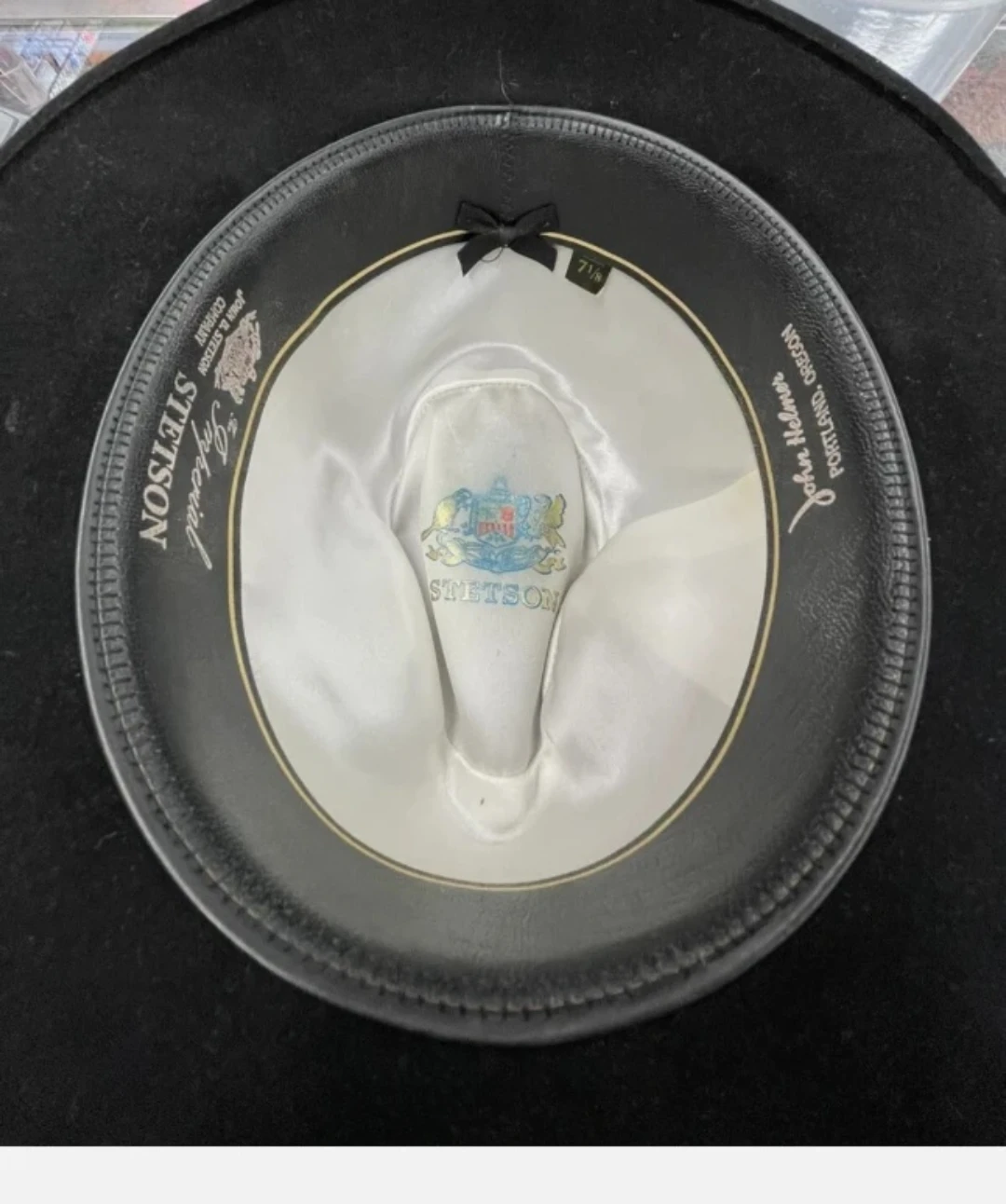 Stetson "The Imperial" Hat Size 7 1/4