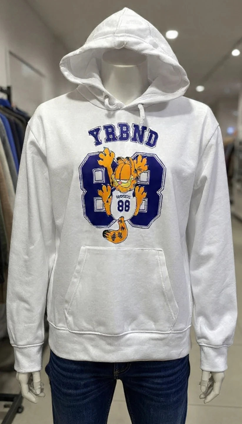 Graphic cotton Hoodies