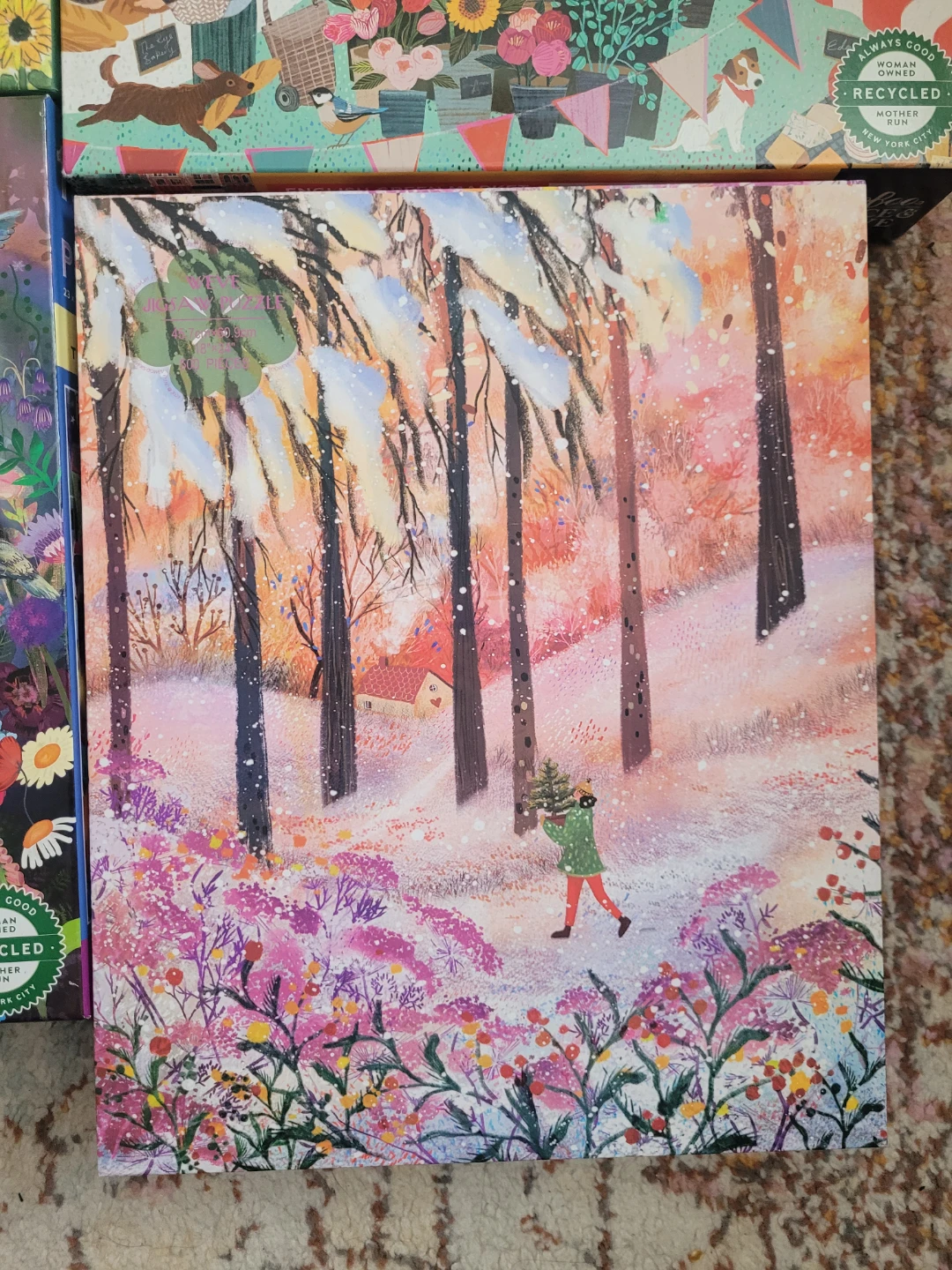 Collection of 4 x 1000 Piece Artist's Edition Puzzles - photo 5
