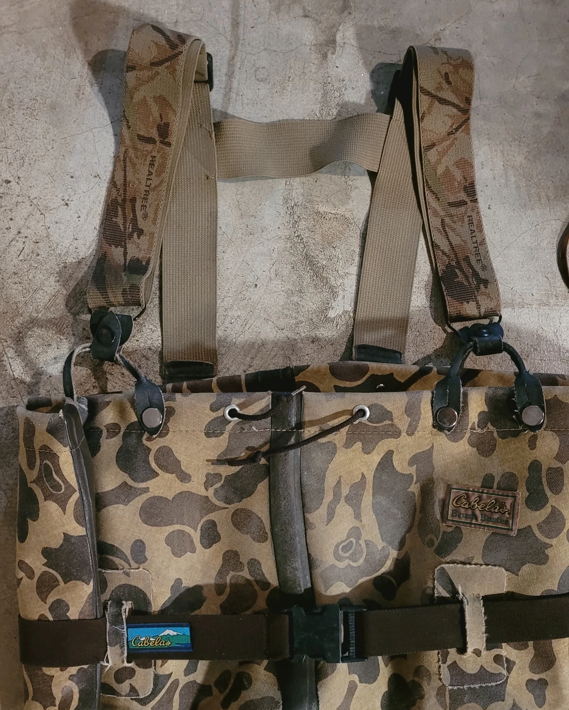 Cabelas Waders, Chaps, & Outback Hunting Hat - photo 2