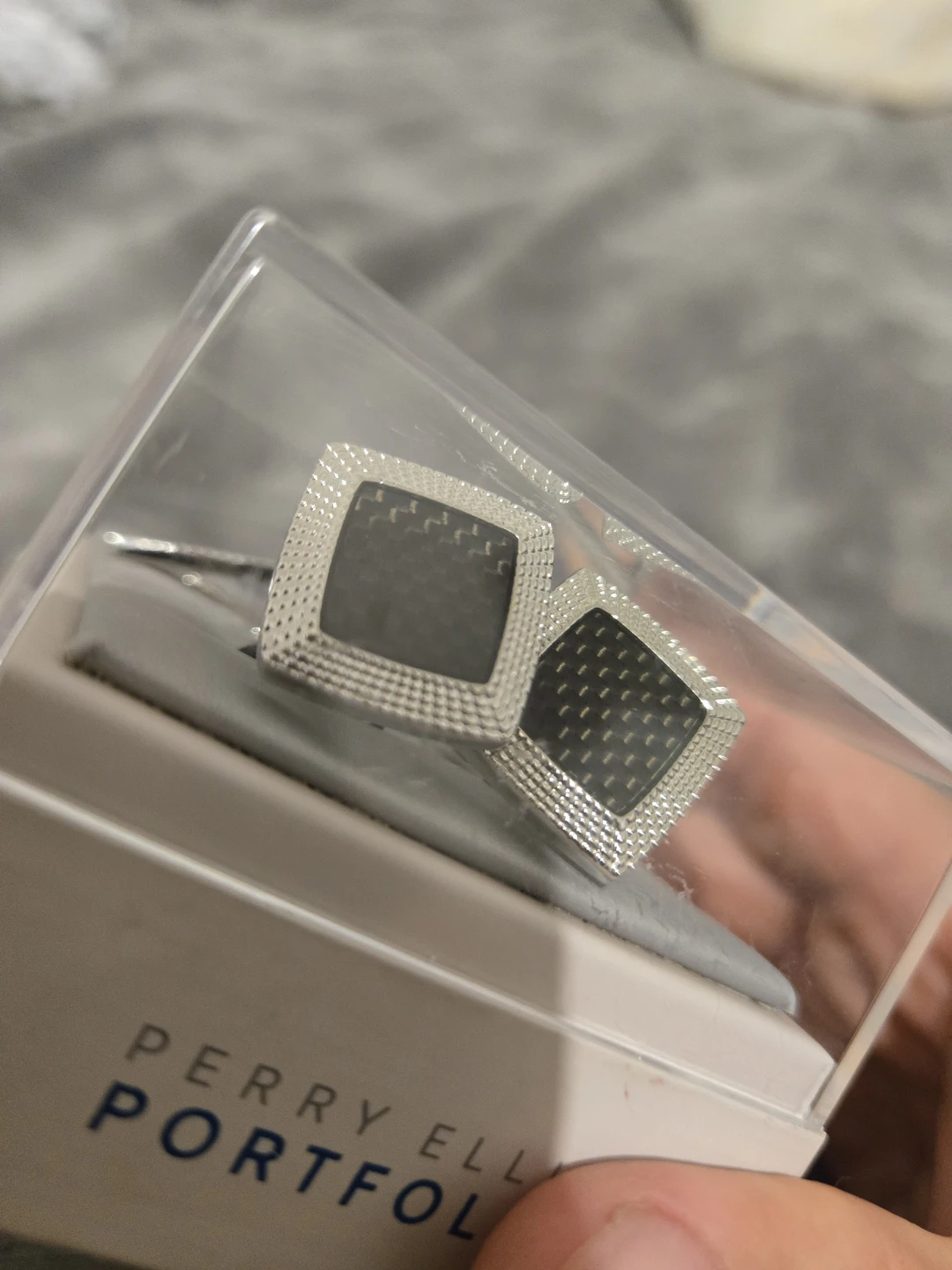 60% OFF! Perry Ellis Portfolio Cufflinks and Tie Bar Set  🏆 - photo 5