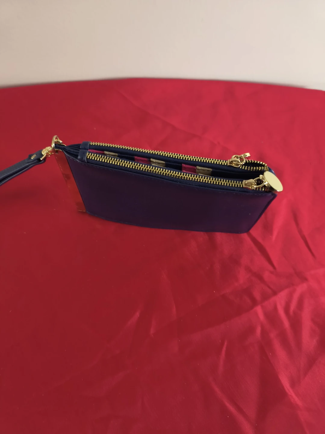 Blue Stripe Wristlet Wallet - photo 2