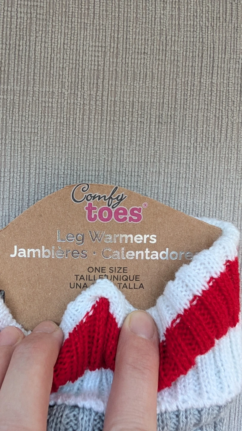 Brand New Comfy Toes Leg Warmers - One Size - photo 2