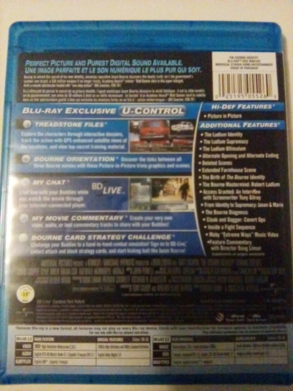The Bourne Identity Blu-Ray - photo 2