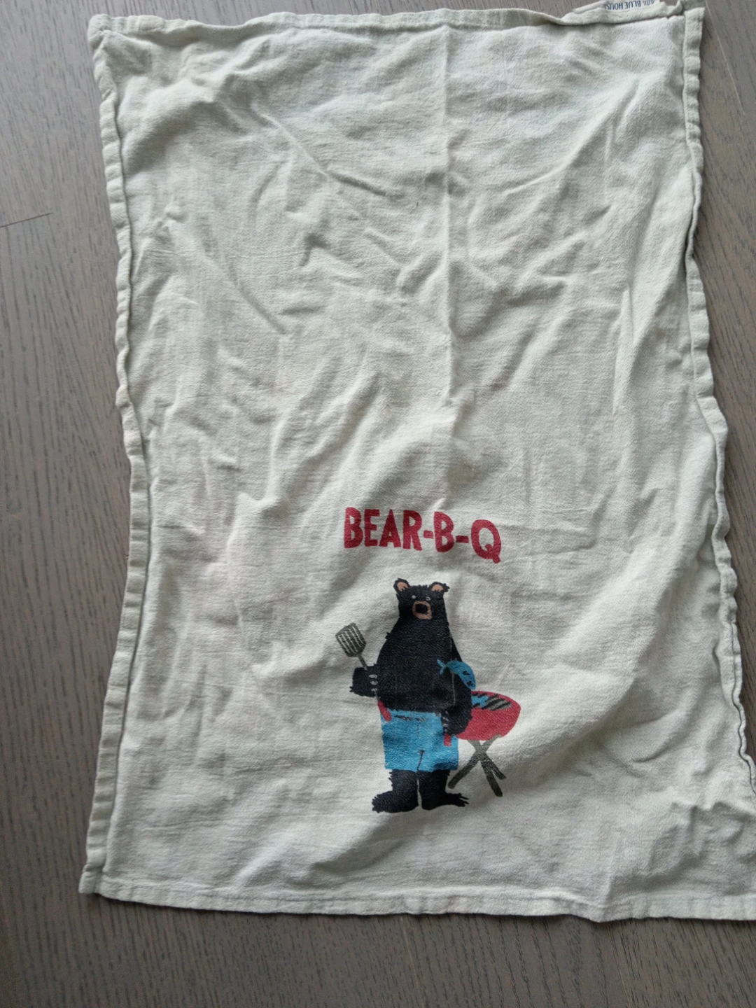 Bear B-Q Kitchen Towel