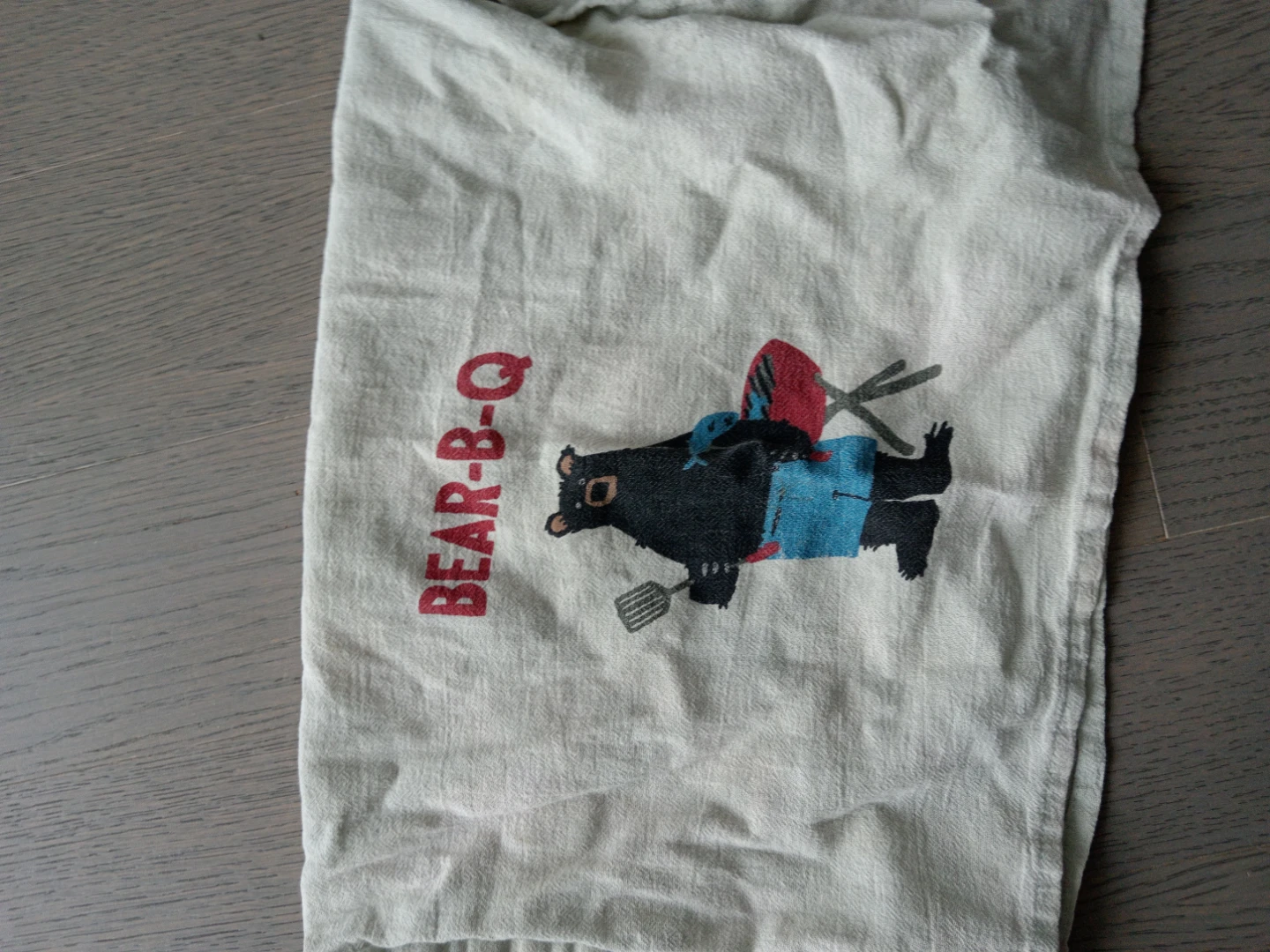 Bear B-Q Kitchen Towel - photo 2