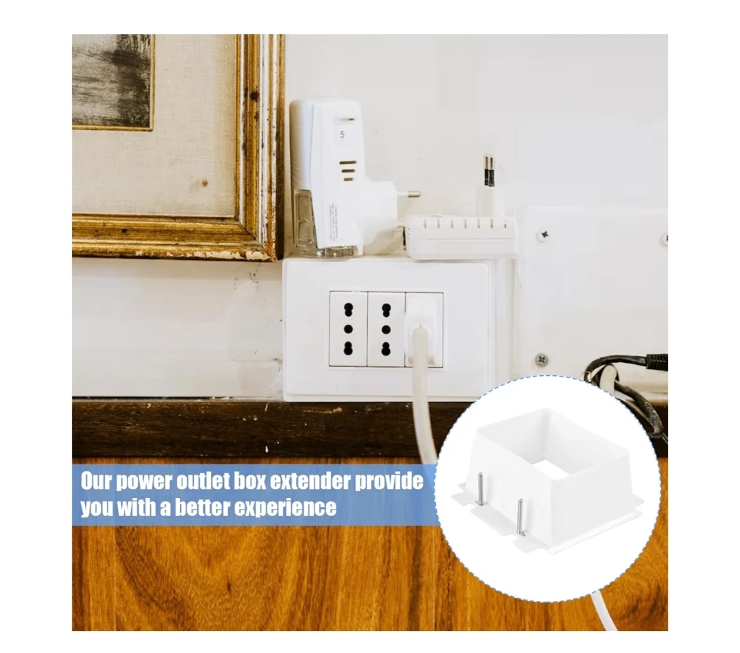 4pcs BE2-4 (2 Gang)with 16pcs Screws Power - photo 4