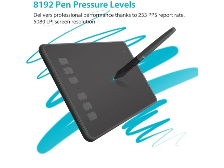 Huion Inspiroy H430P Drawing Tablet