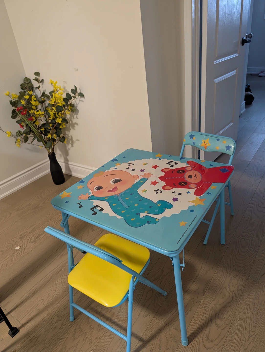 CoComelon Kids Table and Chairs Set