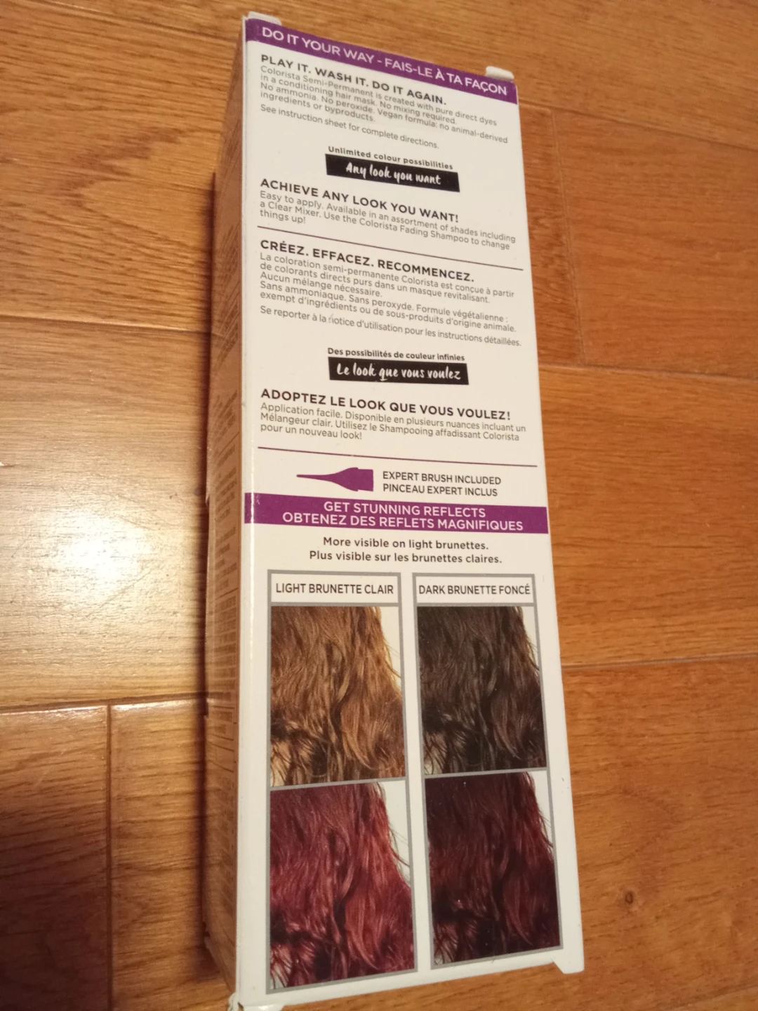 L'Oréal Paris Colori-Rista Hair Colour #Burgundy20 - photo 2