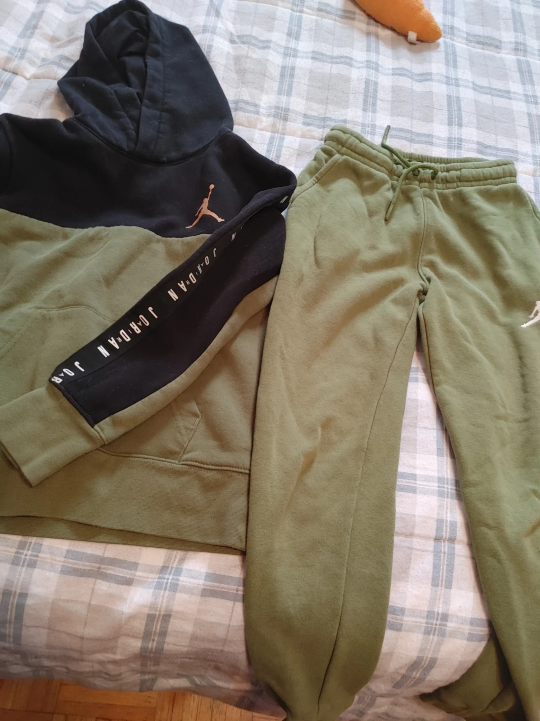 Jordan Hoodie and Jogger Set - Olive/Black