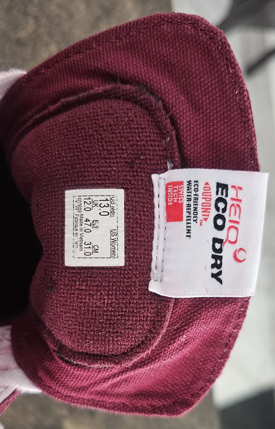 Vans SK8-Hi Burgundy Suede High-Top Sneakers - photo 4