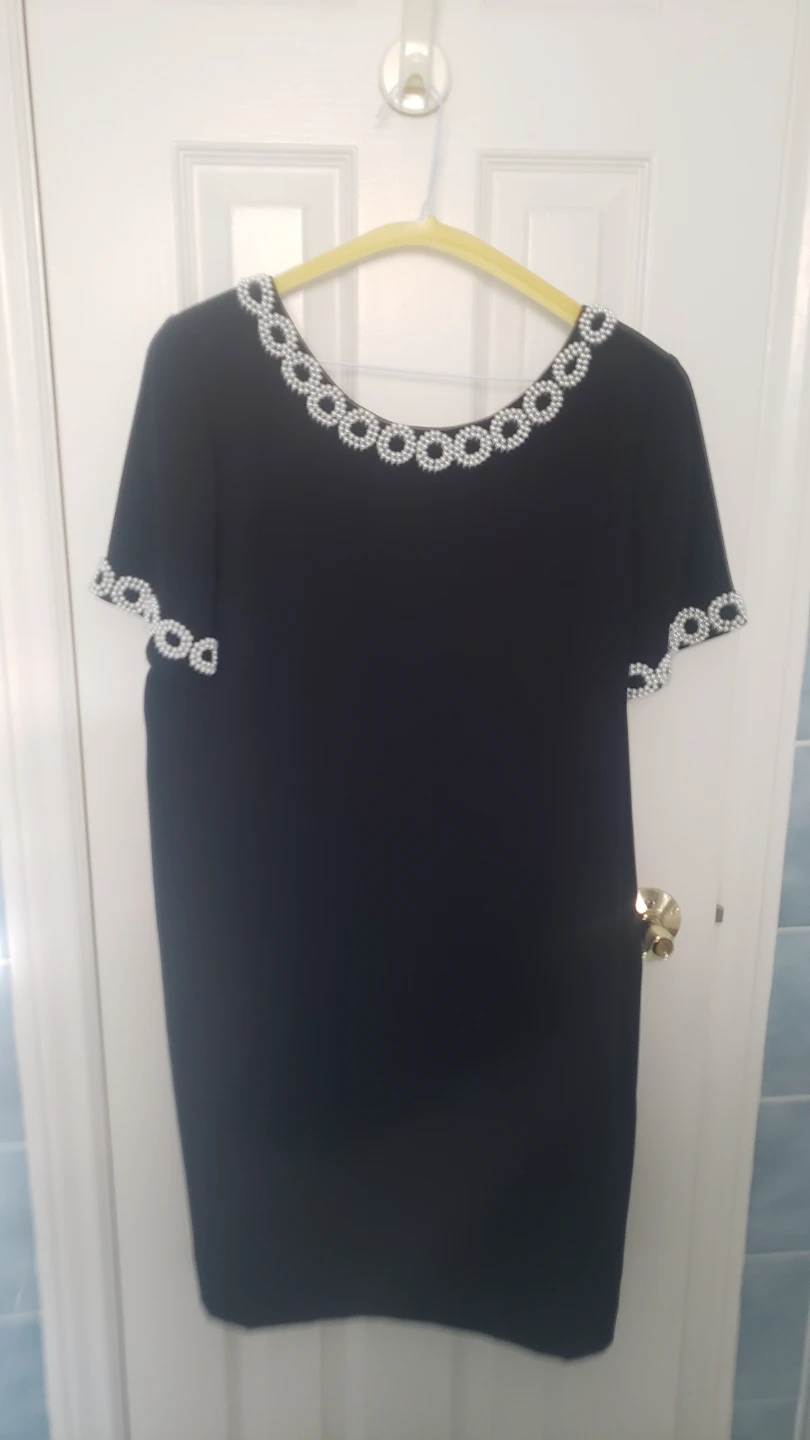 Black Beaded Dress - photo 2