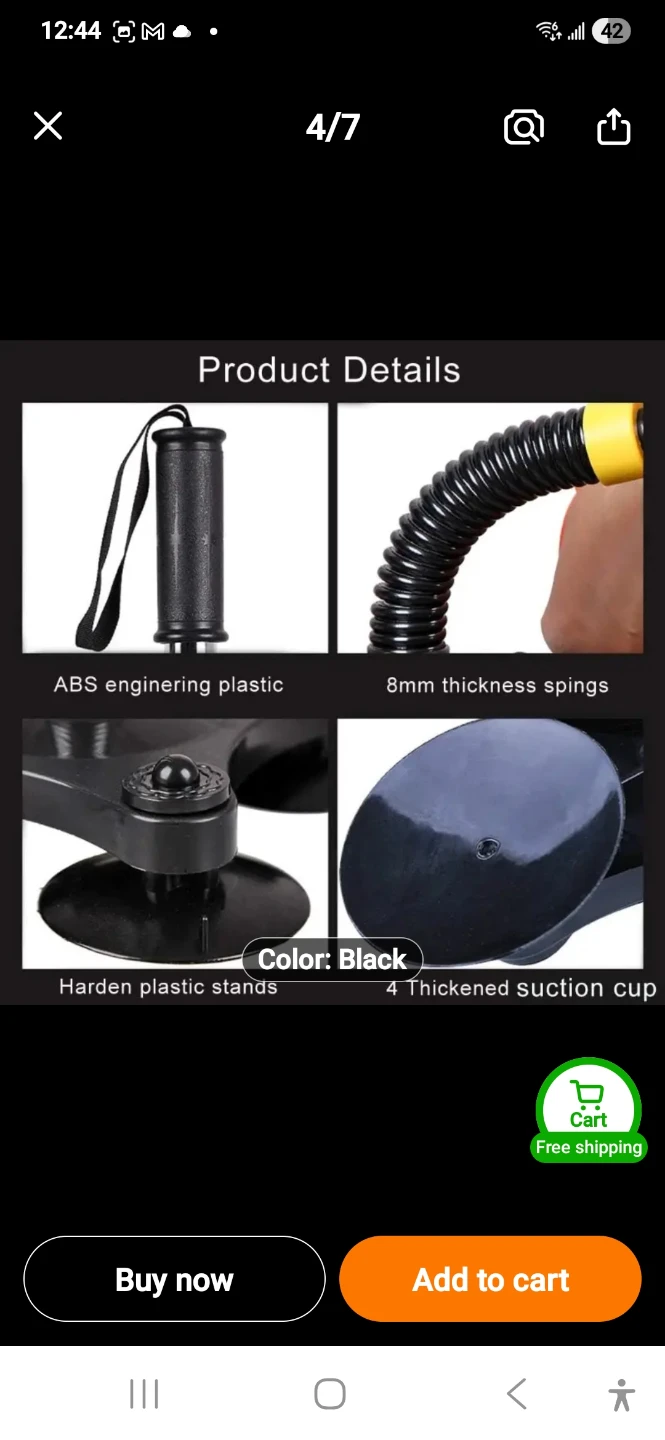 Arm wrestling Strengthener with Suction Cups - photo 4