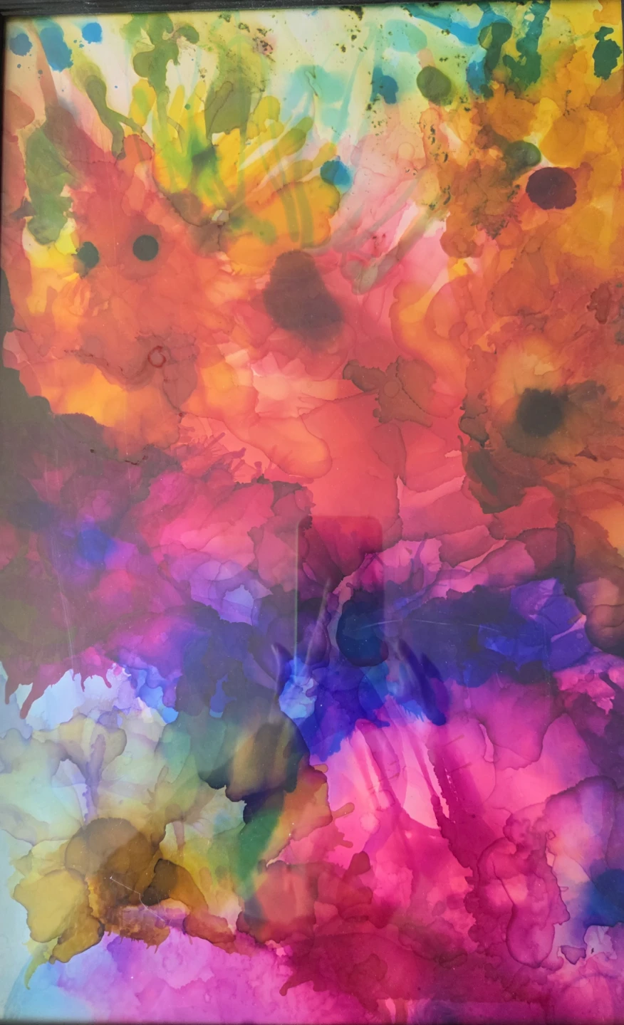 Original Painting - Vibrant Landscape