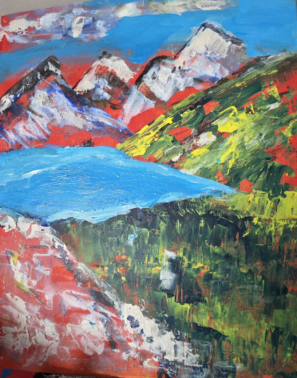 Original Painting - Vibrant Landscape - photo 2
