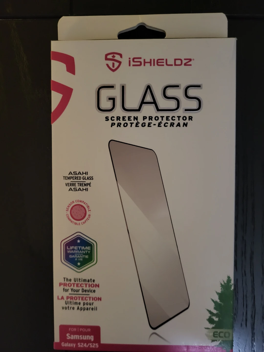 iSHIELDZ Glass Screen Protector for Samsung Galaxy S24/S25