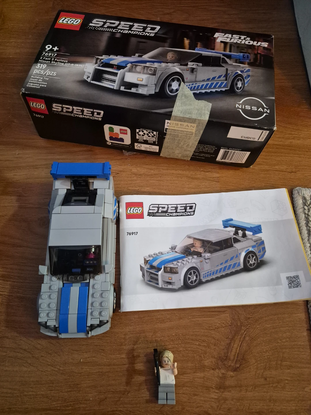 LEGO Speed Champions 76917 2 Fast 2 Furious Nissan Skyline GT-R