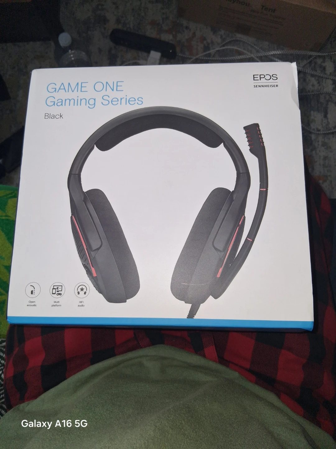 EPOS | Sennheiser GAME ONE Gaming Headset - Black