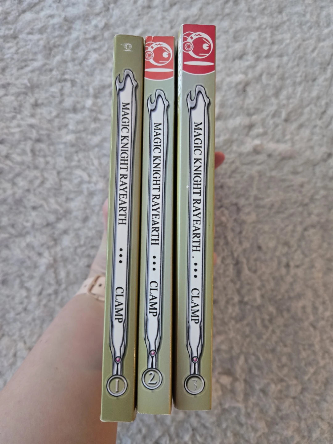 Magic Knight Rayearth Manga Volumes 1-3 - photo 2