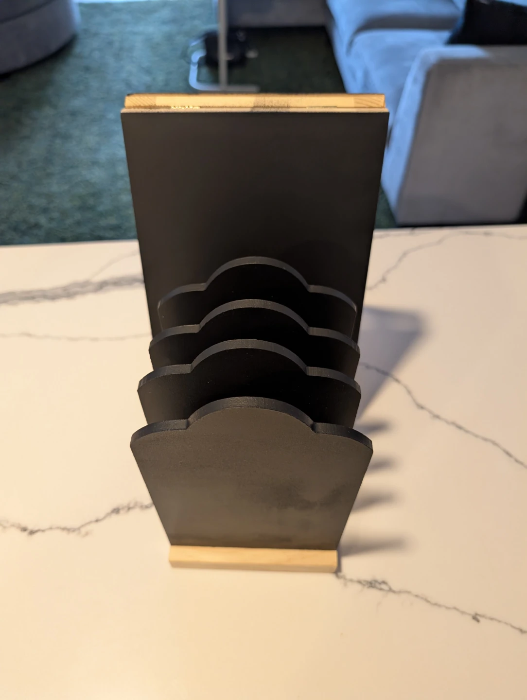 Set of 5 Chalkboard Signs with Wooden Stands - photo 4