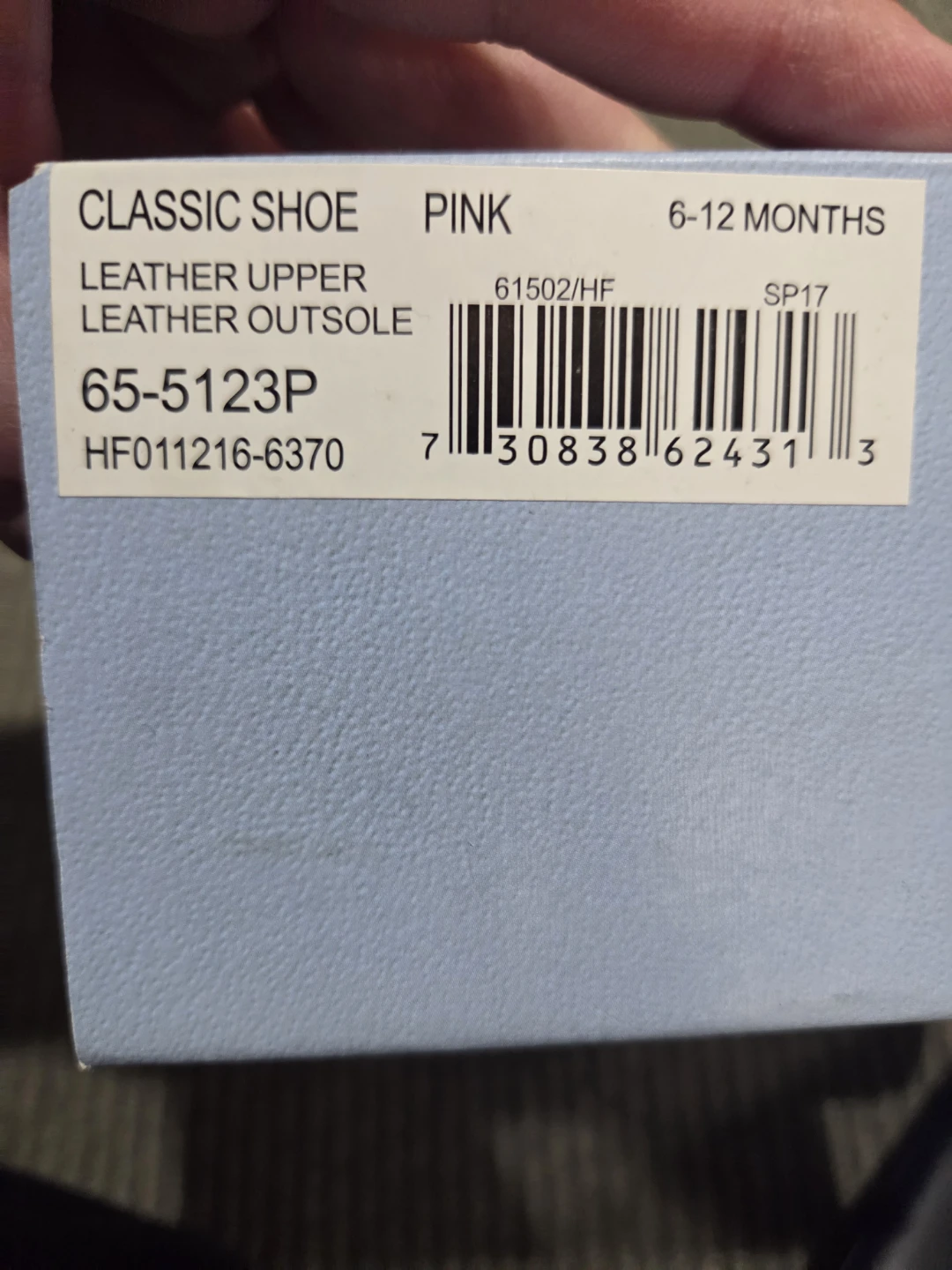 Robeez Pink Classic Leather Baby Shoes - 6-12 Months - photo 4