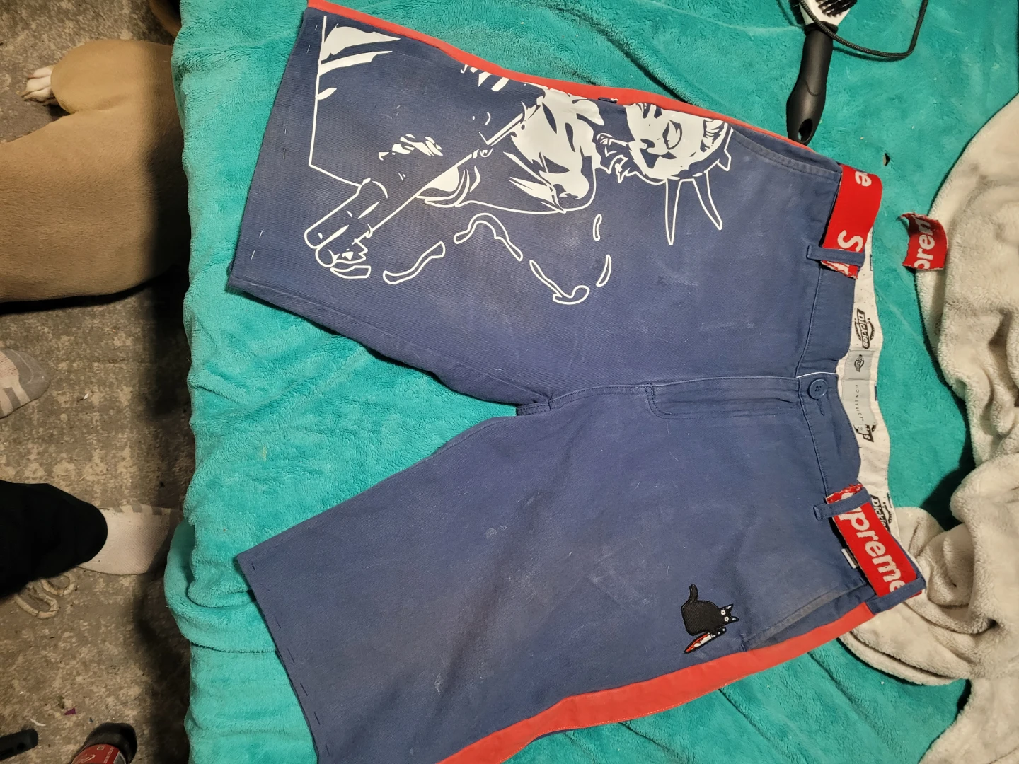 Reworked custom vintage Dickies construct shorts - photo 3