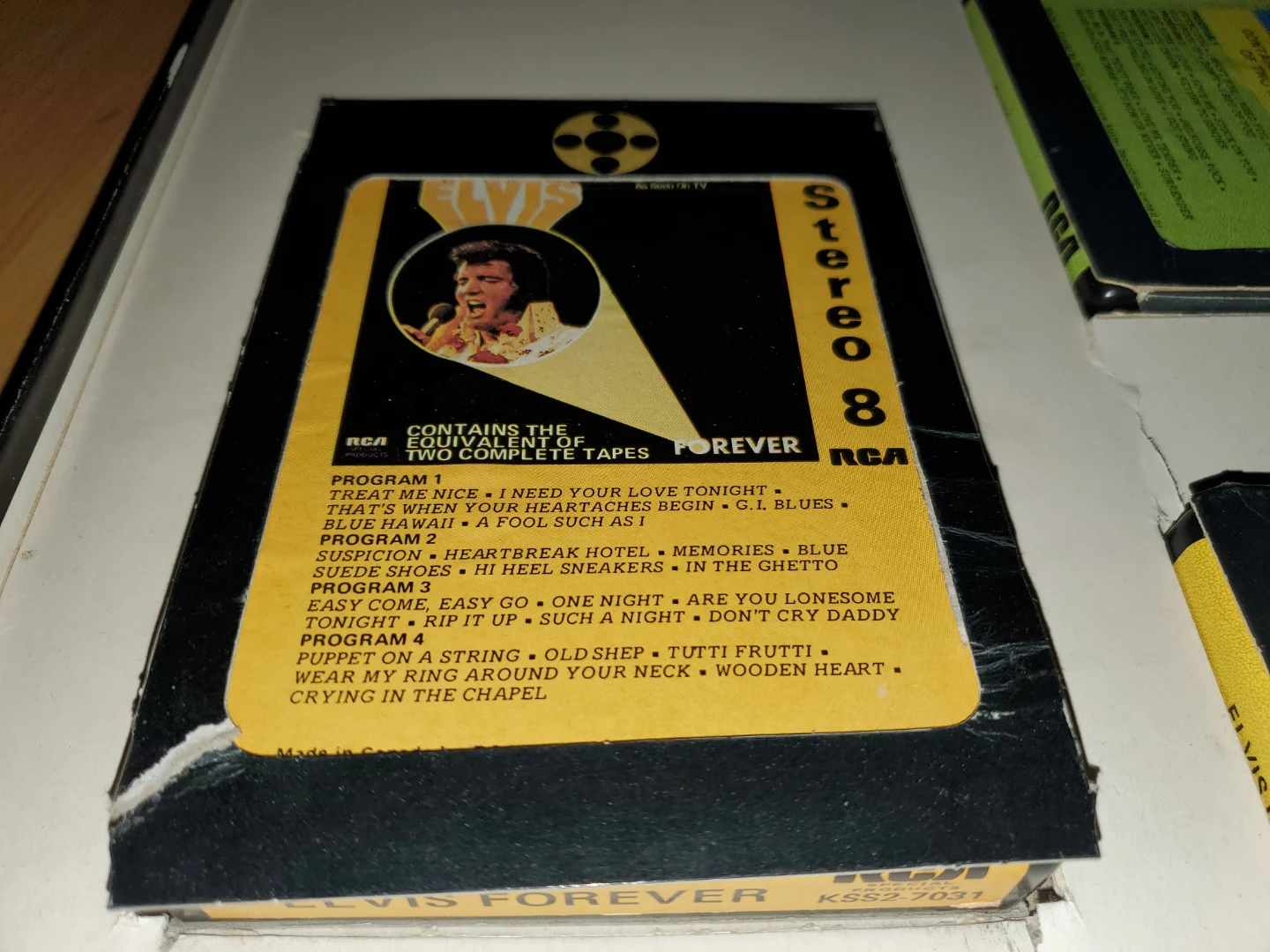 ($10 each) 1970s Elvis Presley Stereo 8 Track Tapes - photo 2