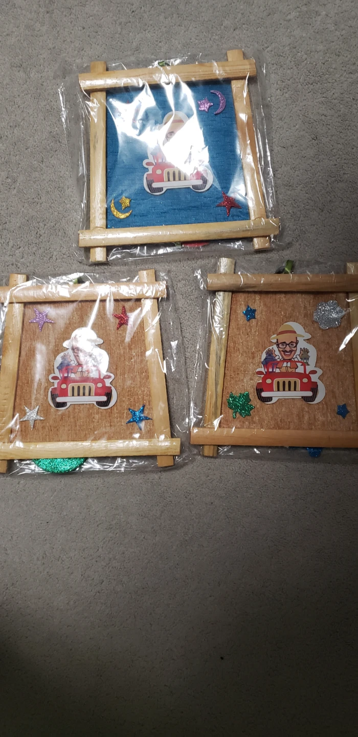 Wooden Framed Ramadan Decorative Picture