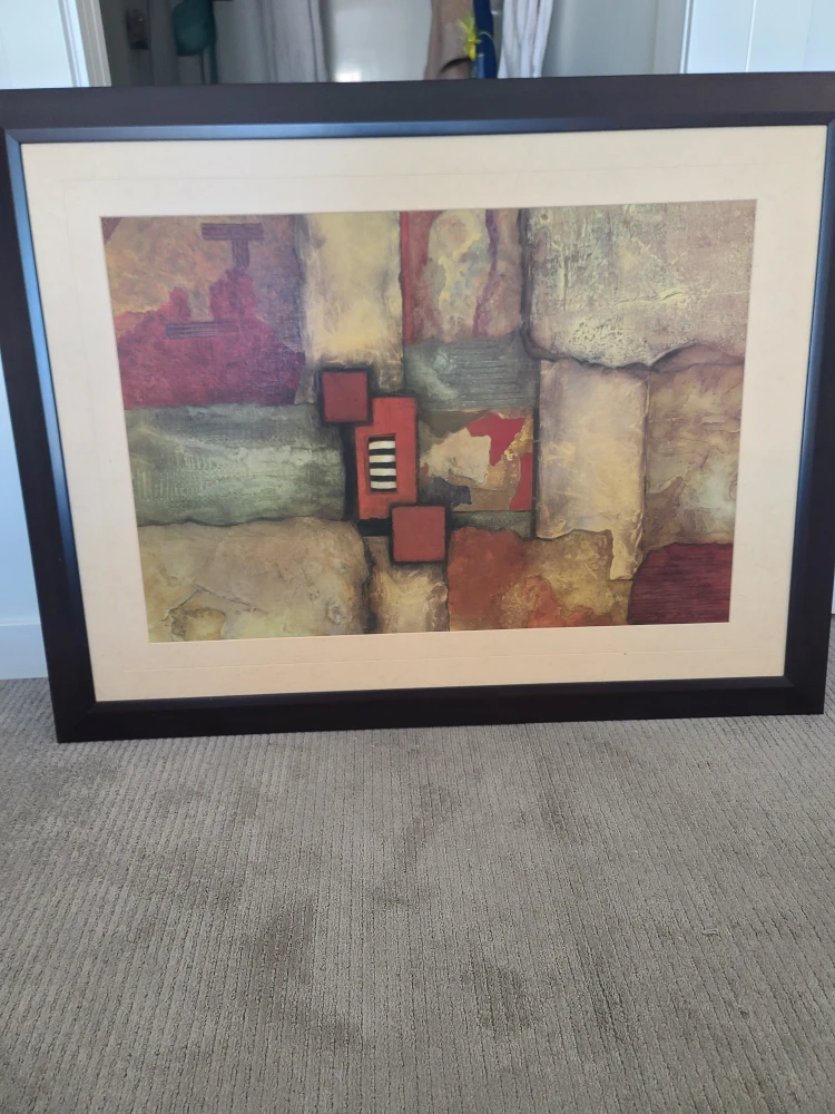Framed Abstract Wall Art