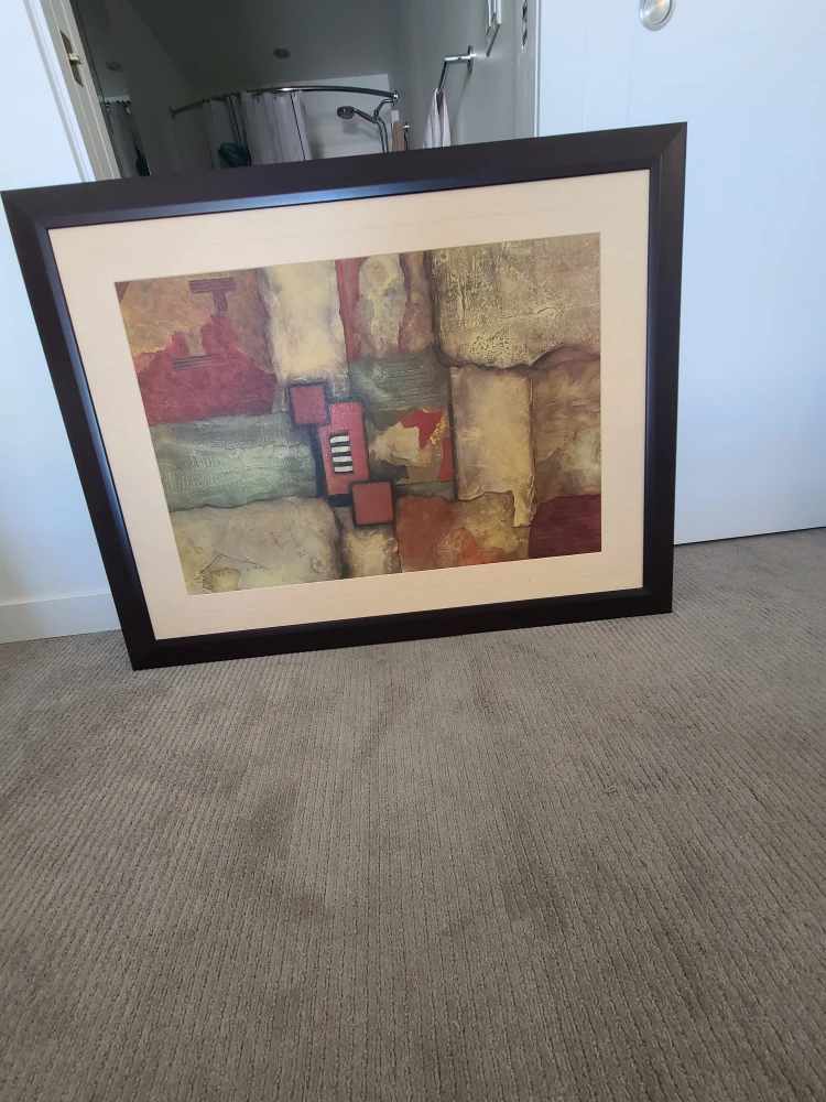 Framed Abstract Wall Art - photo 3