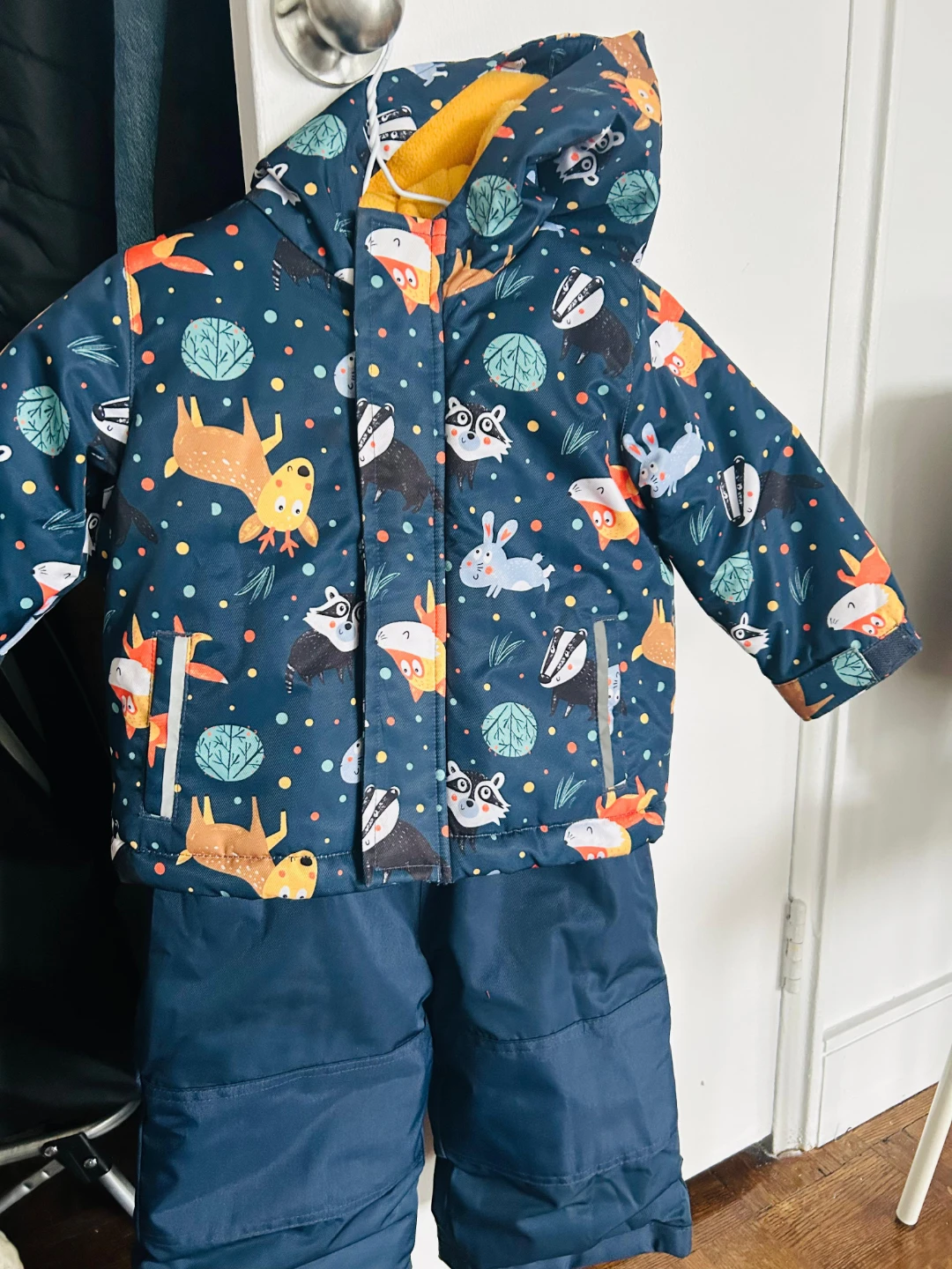 George Kids Snowsuit - Woodland Animals