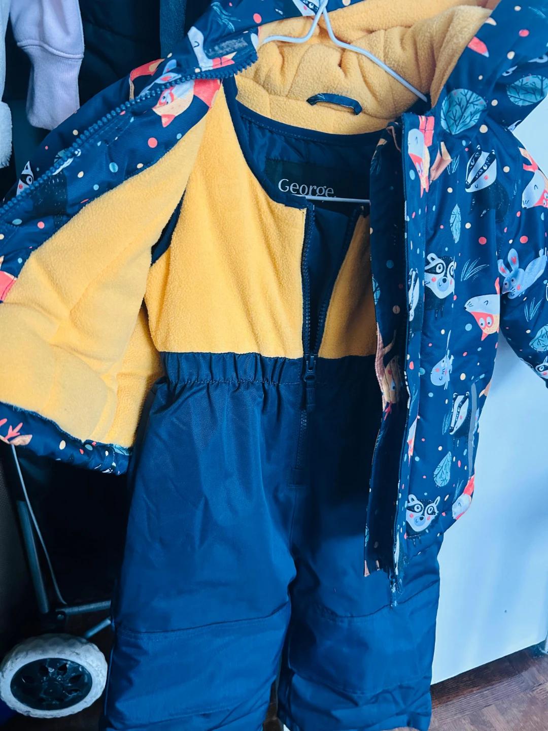 George Kids Snowsuit - Woodland Animals - photo 2