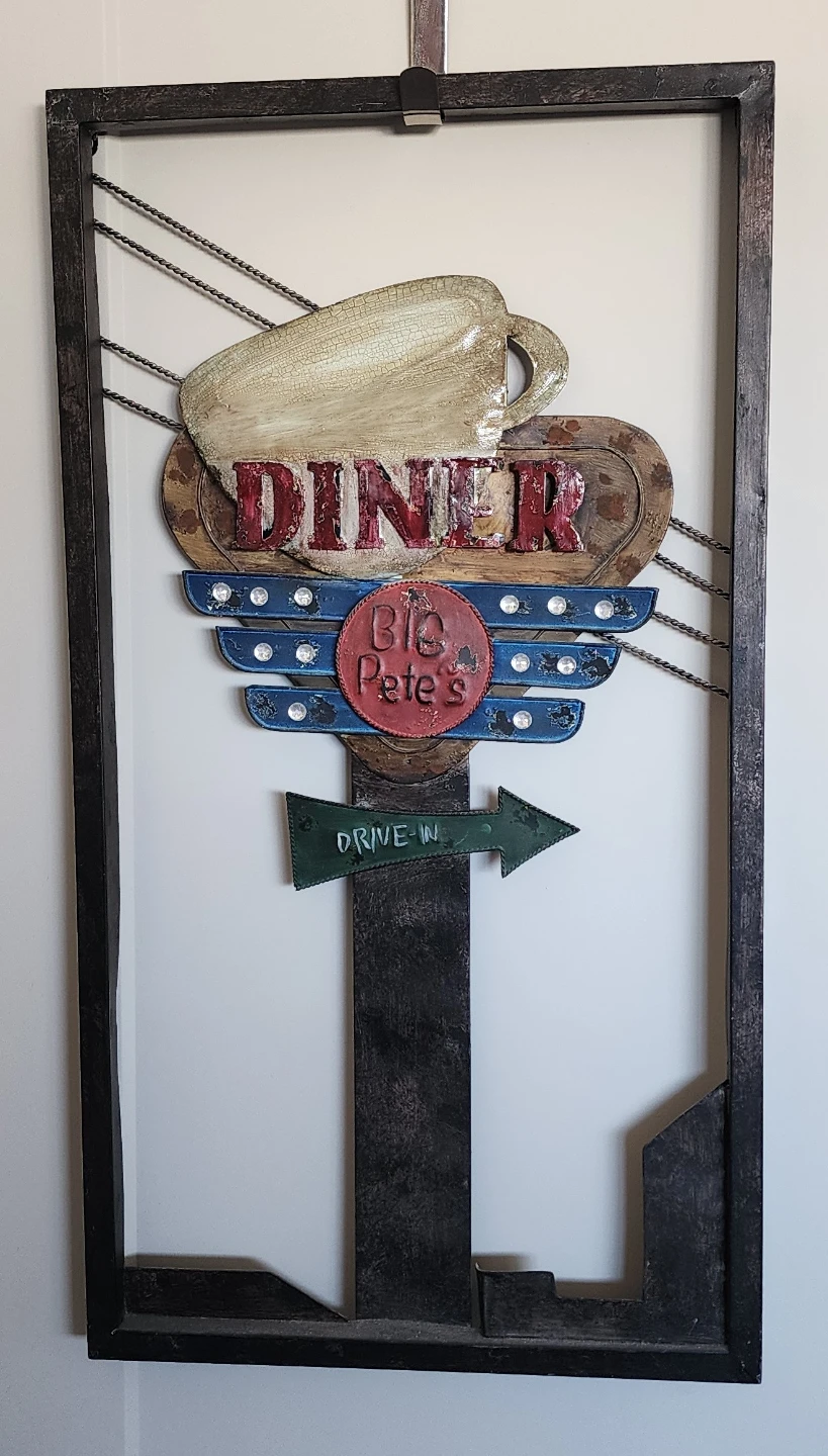 Big Pete's Diner Drive-In Wall Art