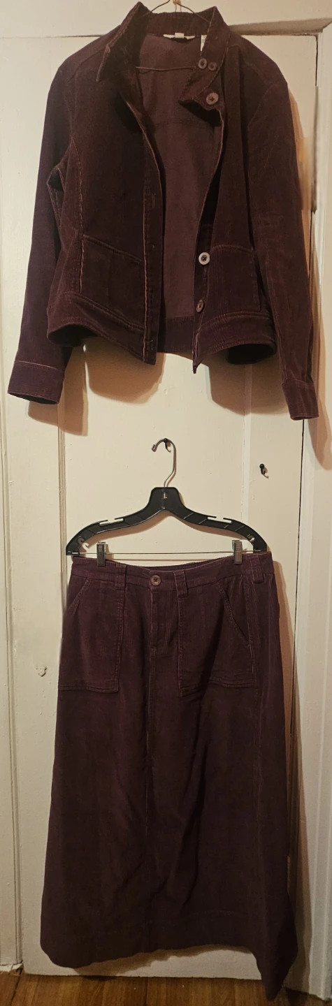 Women's Skirt suit.