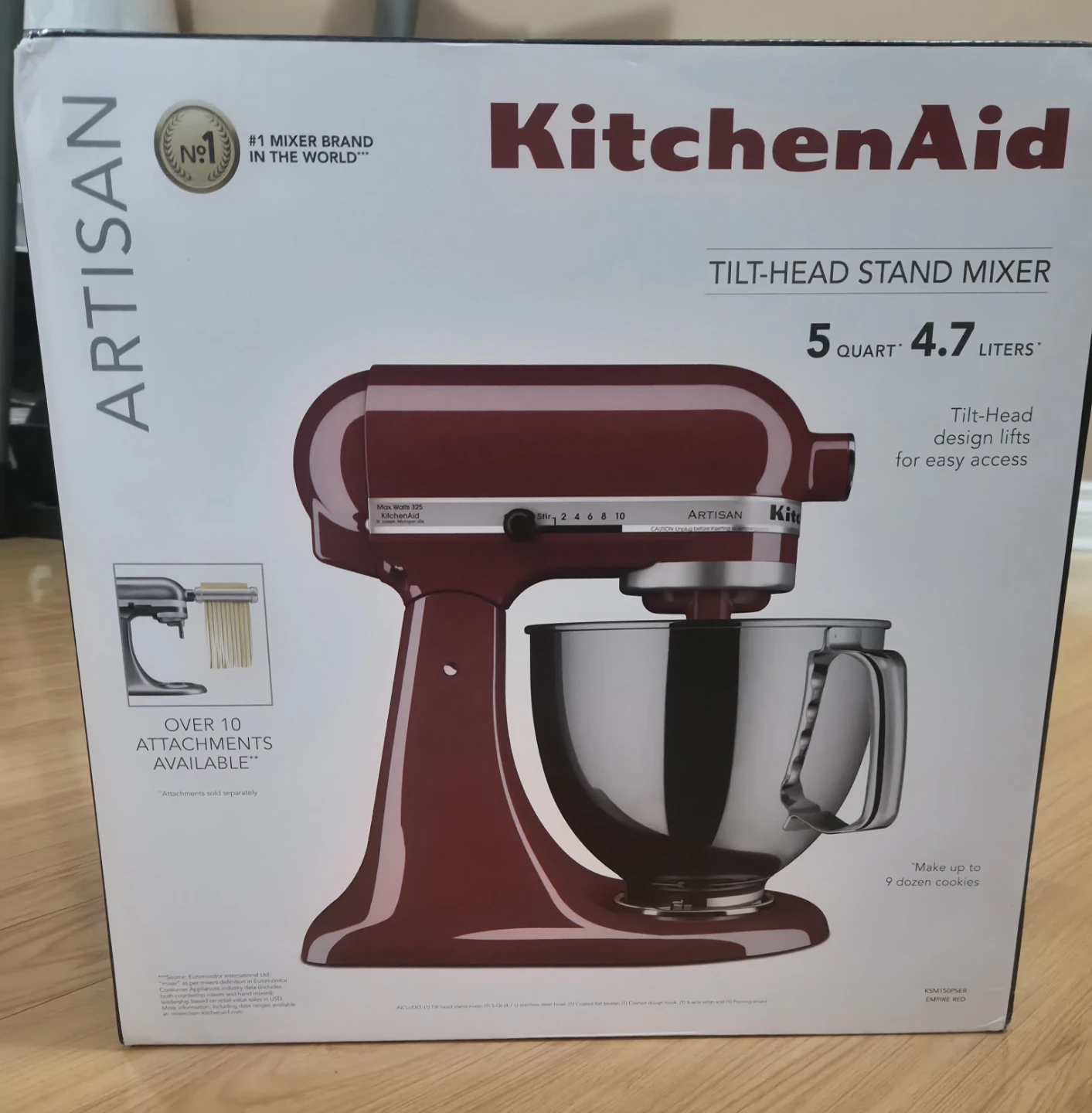 KitchenAid Artisan Tilt-Head Stand Mixer - 5 Quart