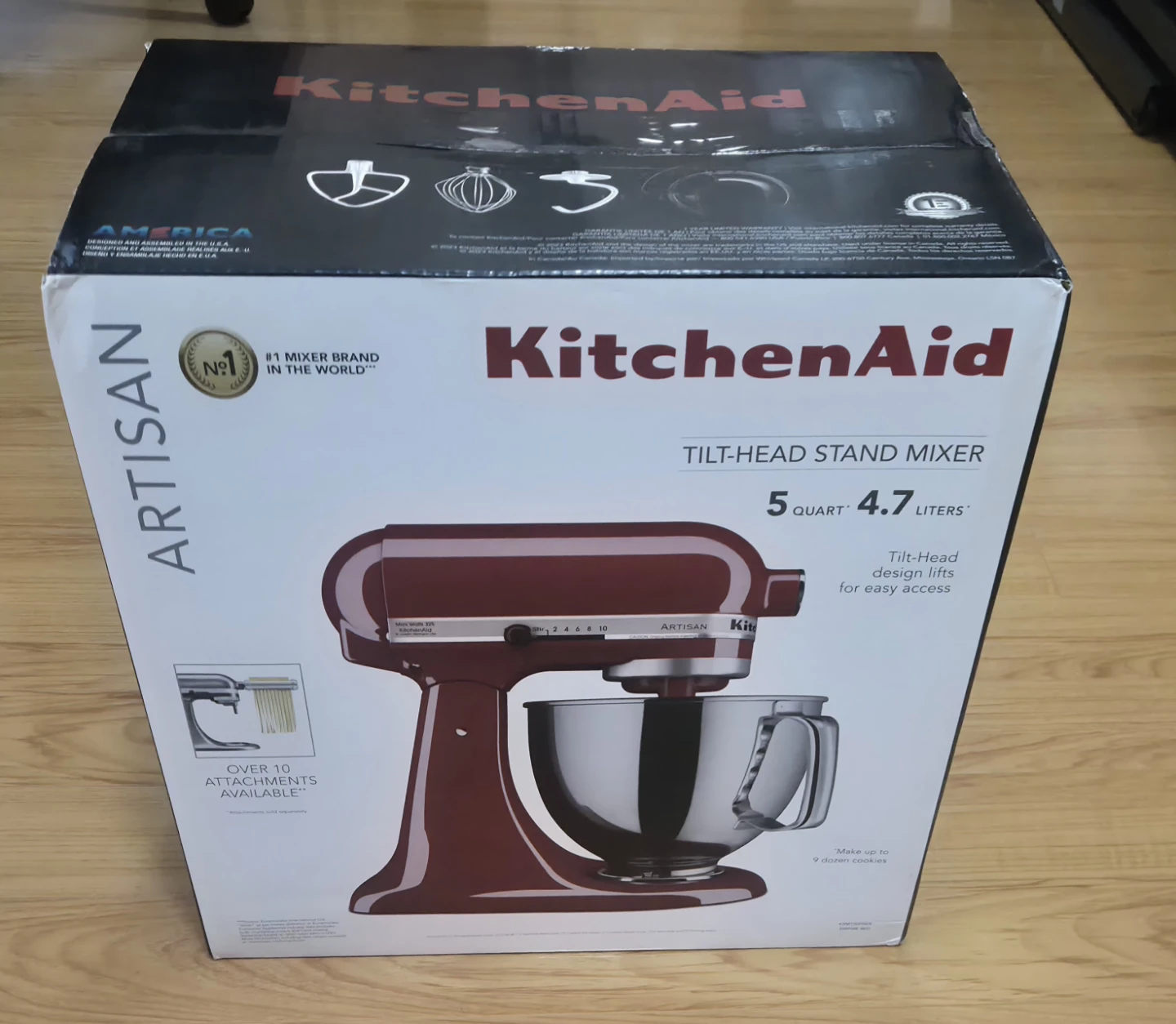 KitchenAid Artisan Tilt-Head Stand Mixer - 5 Quart - photo 2