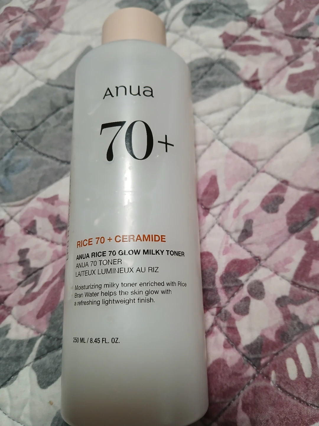 Anua 70+ Rice + Ceramide Glow Milky Toner exp 2027